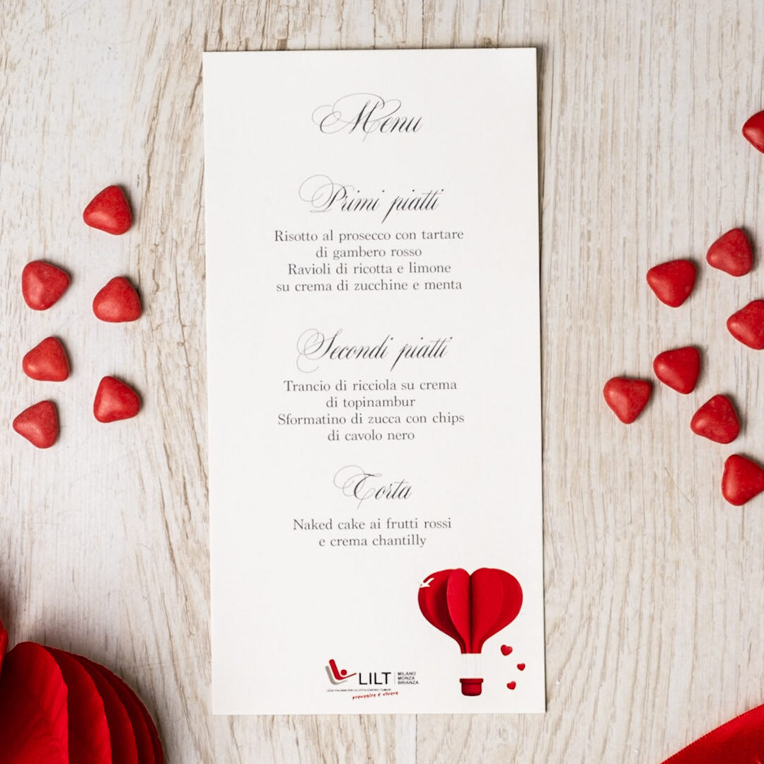 Menù Casa del Cuore