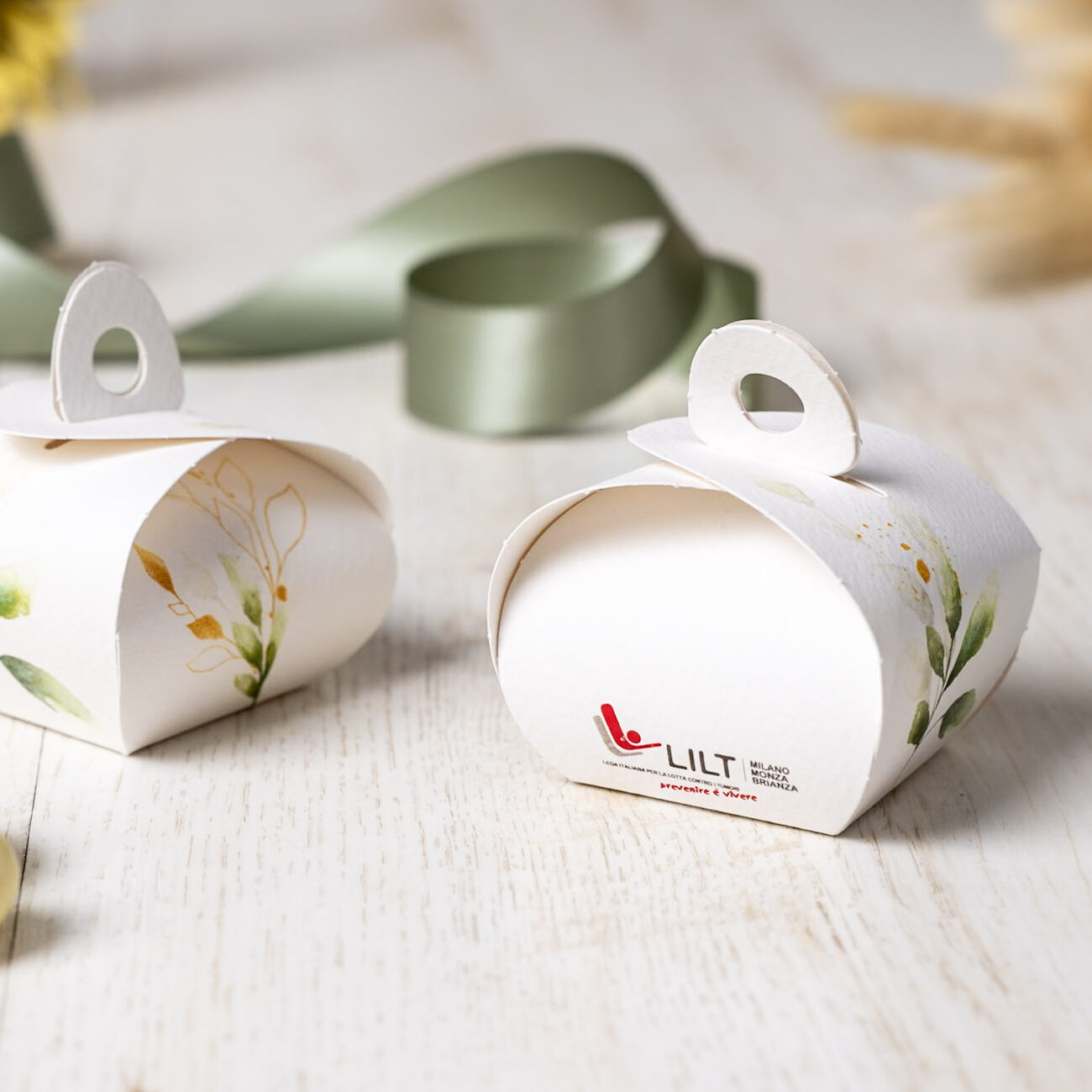 Scatolina porta confetti Acquarello - immagine 3