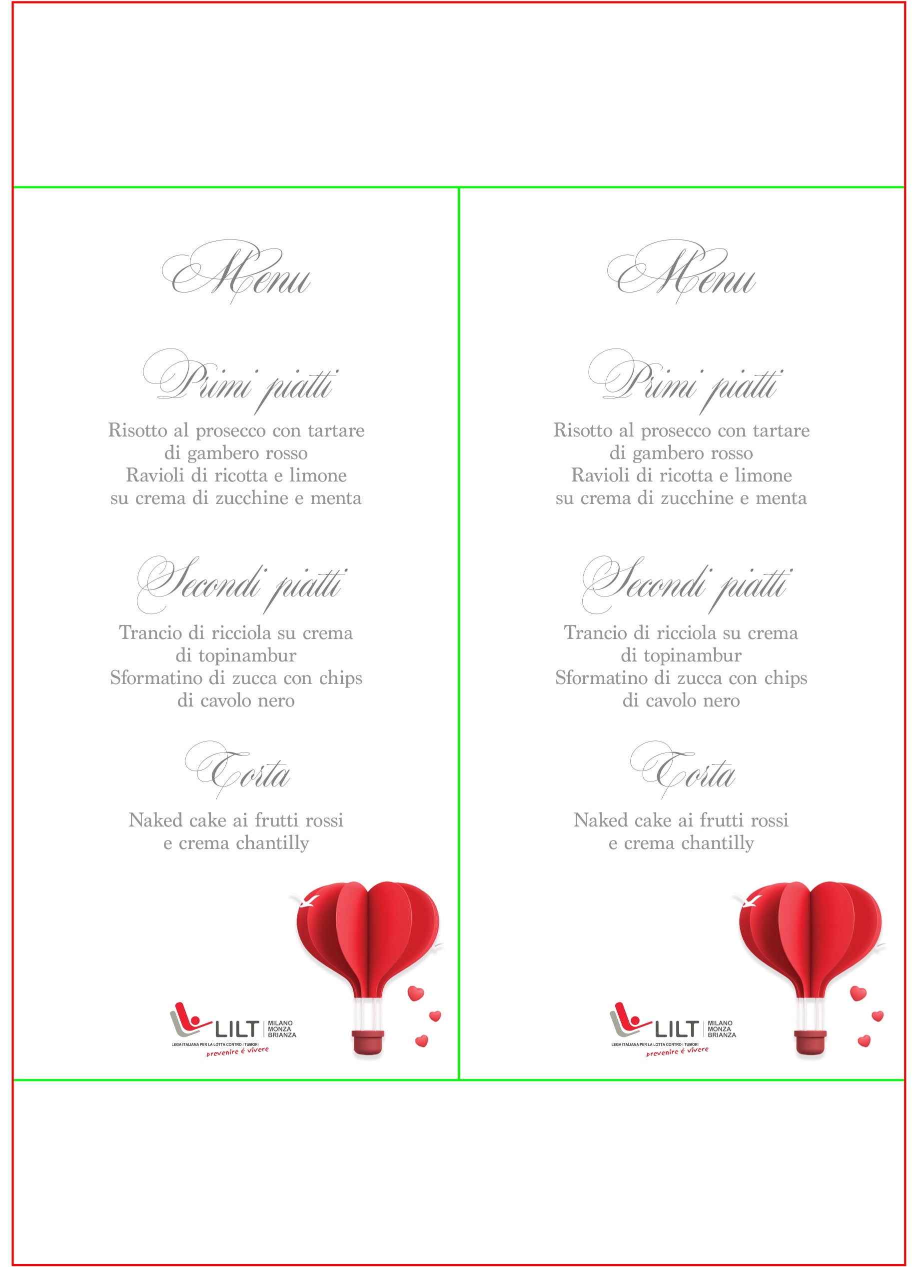Menù Casa del Cuore - immagine 4