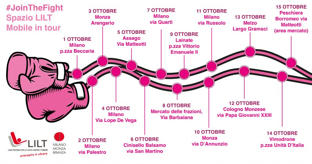Campagna Nastro Rosa 2018, dal 2 al 31 Ottobre aperte le visite di  prevenzione per i tumori al seno – LILT Piacenza