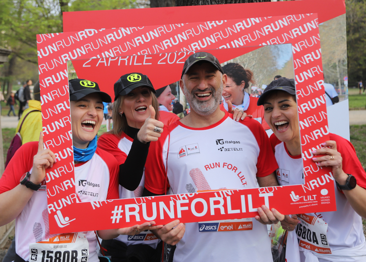 Milano Marathon 2024 runforLILT LILT Milano Monza Brianza