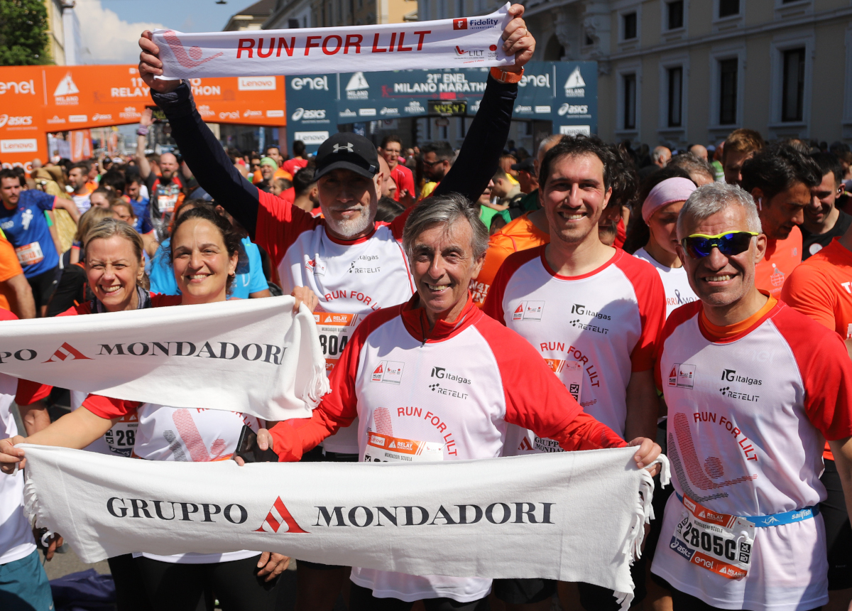 Milano Marathon 2024 runforLILT LILT Milano Monza Brianza